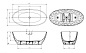 Акриловая ванна отдельностоящая BelBagno BB717-1700-800