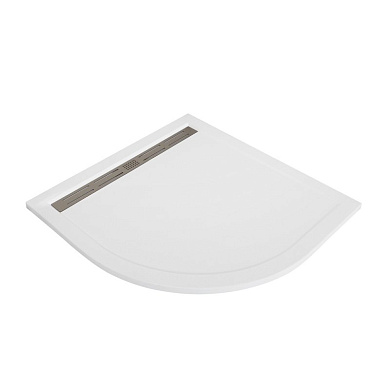 Поддон из искусственного мрамора CEZARES TRAY-AS-R-100-30-W