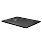 Поддон из искусственного мрамора BelBagno TRAY-MR-UNO-AH-120/80-35-NERO-CR