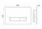 Унитаз подвесной с сиденьем BelBagno DUE + Система инсталляции для унитазов с кнопкой смыва BB3103CHR/SC/BB002-80/BB018-GV-BIANCO
