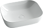 Умывальник чаша накладная прямоугольная Ceramica Nova Element 505*405*140мм