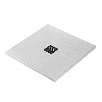Поддон из искусственного мрамора BelBagno TRAY-MR-UNO-A-90-35-W-NO