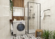 Комплект мебели для ванной комнаты напольный Эстет Riga Luxe 80 800х590, 1 ящик, левосторонний