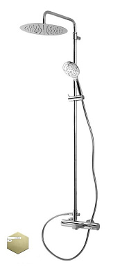 Душевая стойка Cezares LEAF-CVDA-30-L-SR