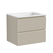Snob R База под раковину подвесная с двумя выкатными ящиками, 590х445х500  Beige Soft SNR60CE