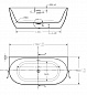 Ванна акриловая Art&Max Ovale 170x80