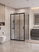 Душевой уголок BelBagno UNO-195-AHF-31-120/90-C-NERO