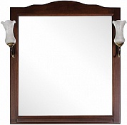Зеркало ASB-Woodline Римини Nuovo 80 см, орех антикварный, 10180