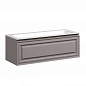 Комплект мебели для ванной комнаты подвесной с двойной раковиной SANCOS Very 120, Doha Soft VR120SM+CN7016