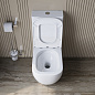 Унитаз-компакт безободковый с сиденьем и смывом ТОРНАДО BelBagno БЛЕСК (LUCE) BB2197CP-TOR/SC+BB2197T