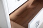 Комплект мебели для ванной комнаты подвесной ASB-Woodline Рома 100П, белый