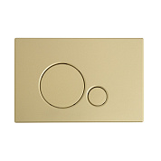 Кнопка смыва BelBagno SFERA CZR/BB-SR-BORO, цвет-брашированное золото
