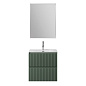 Тумба с раковиной подвесная BelBagno UNO-MINI-700-2C-SO-VO Еловый матовый, раковина белая BB-8099-3-70