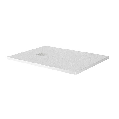 Поддон из искусственного мрамора BelBagno TRAY-MR-UNO-AH-100/80-35-W-BO