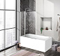 Душевая шторка на ванну BELBAGNO UNO-V-11-90/150-C-Cr