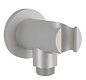 Подключение для душевого шланга с держателем Remer X STYLE INOX SS337M