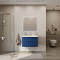 Тумба подвесная с керамической раковиной, CEZARES DUET-N, 80 см Sapfiro DUET-N-800-2C-SO-SPF-P+CZR-8073-80