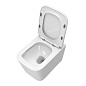 Унитаз подвесной безободковый с сиденьем и смывом ТОРНАДО BelBagno DUE-TOR BB5171CH-TOR/SC