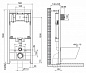 Унитаз подвесной с сиденьем BelBagno ACQUA + Система инсталляции для унитазов с кнопкой смыва BB340CHR/BB2020SC/BB002-80/BB005-PR-CHROME