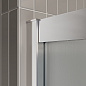 Душевой уголок BelBagno LUCE-A-2-90-P-Cr рифленое стекло, профиль хром