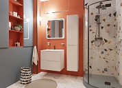 Комплект мебели для ванной комнаты подвесной Эстет Kare Luxe 700х450, 2 ящика