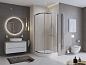 Душевой уголок BelBagno UNO-195-R-2-85-C-Cr