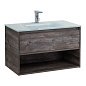Тумба с раковиной подвесная Belbagno KRAFT 800, Pino Pasadena, 800x460x500, KRAFT-800-1C-SO-PP/BB810/465-LV-VTR-BL