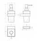 Диспенсер CEZARES SLIDER-SOIS-V-GM