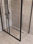 Душевой уголок BelBagno UNO-195-AHF-31-120/80-C-NERO