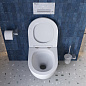 Унитаз подвесной безободковый с сиденьем и смывом ТОРНАДО BelBagno SFERA-TOR BB046CH-TOR/SC