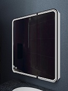 Зеркало-шкаф с подсветкой ART&MAX VERONA AM-Ver-800-800-2D-L-DS-F