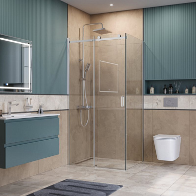 Душевой уголок BELBAGNO SOFT_CLOSE-2-AH-1-110/90-C-Cr