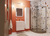 Комплект мебели для ванной комнаты подвесной Эстет Kare Luxe 600х450, 2 ящика