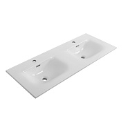 Раковина керамическая с двумя чашами Belbagno BB-8099-120-2