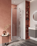 Душевая дверь в нишу CEZARES LINER-B-12-100-C-Cr-R