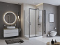 Душевой уголок BelBagno UNO-195-AH-1-120/90-C-NERO