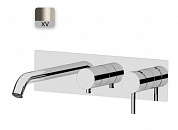 Встраиваемый смеситель для ванны на 2 выхода Remer X STYLE X54D2XV