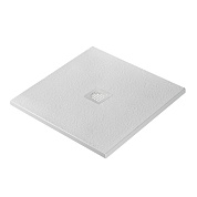 Поддон из искусственного мрамора BelBagno TRAY-MR-UNO-A-80-35-W-BO