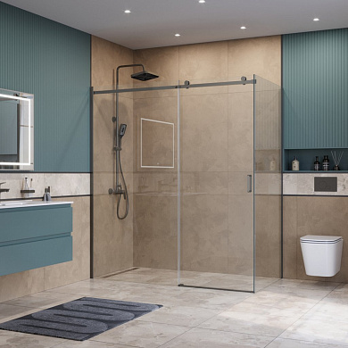 Душевой уголок BELBAGNO SOFT_CLOSE-2-AH-1-150/100-C-GM