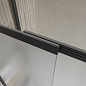 Душевая шторка на ванну BelBagno LUCE-VF-11-90/145-P-NERO