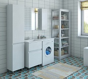 Комплект мебели для ванной комнаты напольный Эстет Dallas Luxe 1000х482, 2 ящика, левосторонний