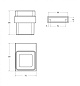 Стакан CEZARES SLIDER-TUMS-01