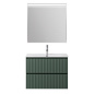 Тумба с раковиной подвесная BelBagno UNO-800-2C-SO-VO Еловый матовый, раковина белая BB-8099-80