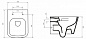 Унитаз подвесной безободковый с сиденьем BELBAGNO ALBANO BB120CHR/BB120SC