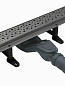 Душевой лоток CEZARES SLIDER 60 см, SLIDER-LD-60-GM оружейная сталь