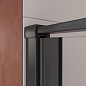 Душевая дверь в нишу CEZARES LINER-B-12-90-C-NERO-L