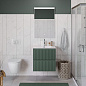 Тумба с раковиной подвесная BelBagno UNO-600-2C-SO-VO Еловый матовый, раковина белая BB-8099-60