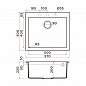 Мойка кухонная Omoikiri Bosen 57-GR 4993556 leningrad grey