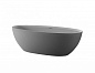 Ванна из искусственного камня Solid Surface CEZARES CZR-LIBERTA-170-76-56-GM-SSB