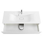 Тумба с раковиной подвесная BelBagno Marino 1200, Bianco Opaco, 1200x450x500, MARINO-1200-2C-SO-BO-P/BB1200/450-LV-MR-PR